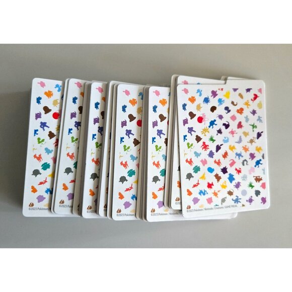 Pokemon Cardboard Dividers- 151 Crimson & Purple‎ 44 Count - Picture 1 of 1